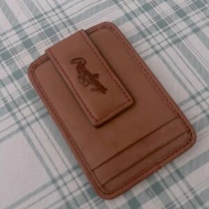 New, never used baseball clip wallet.